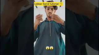 rubber band Magic trick revealed tutorial|| Magic tricks with rehman #shorts #short #youtubeshorts