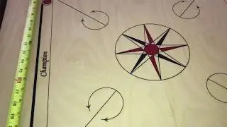Surco Carrom Board Champion 20 мм
