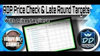 2021 Fantasy Football Average Draft Position (ADP) Price Check and Sleepers with Mike Tagliere