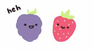 when berries smile