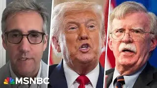 Michael Cohen: 'No doubt' John Bolton 'will be indicted' and needs to &lsquo;lawyer up&rsquo;