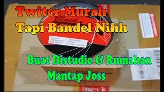 Unboxing ! Twiter Blackspider BS-D1 INFO BISNIS/PEMESANAN :0812 2501 3434/0812 8039 6549.