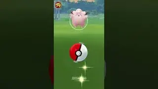 Clefairy 💖  Cute Pok&eacute;mon Go Gameplay #shorts