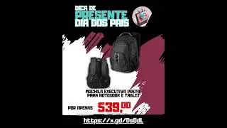 A Mochila Executiva Perfeita para Seu Notebook e Tablet | LalaMix