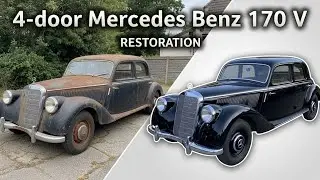 Mercedes-Benz 170 V Restoration | Pre-War German Classic Reborn