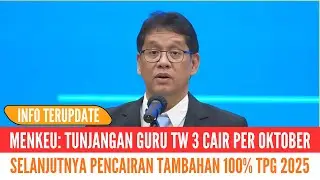 BREAKING NEWS: PENCAIRAN TUNJANGAN GURU TW 3 DAN TAMBAHAN 100% TPG GURU DAN TAMSIL | AL KHOLIF