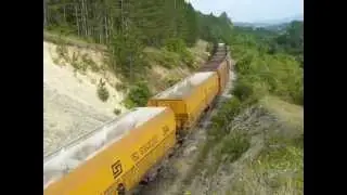 BDZ Cargo ludmilla 07 047 - coal service near Sofia: Full video