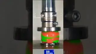 hydraulic press 🔥 slime bottle #shorts