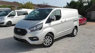 Used Ford Transit Custom L1 Limited van in Silver for sale at Roy wood Transits