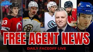 Upcoming NHL Free Agency News : Defensemen Market | Daily Faceoff Live