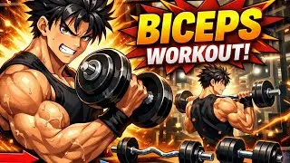 Biceps workout at home  | 5 Best Biceps with dumbell | Bicep exercises in gym #fitness #wolfmindtech