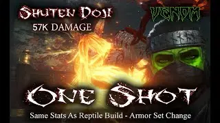 Nioh 2 One Shot Shuten Doji 57113 Damage (Calamity Pulse) OP Katana:  More Info On The Build Below