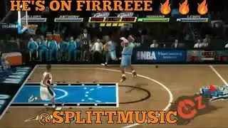 HE'S ON FIRE 🔥@SPLITTMUSIC #freestyle #NBAJAM #ARCADE