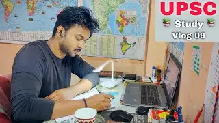 I woke up 5AM to study for UPSC 🎯 | Aspirant life in delhi | UPSC Study Vlog