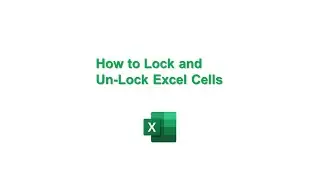 Lock and Unlock Excel Cells  | Job interview question | #Excel | #tips | #trick