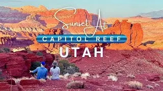 Capitol Reef National Park Sunset Hike [4K] Silent Travel