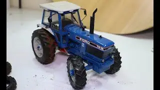 Радиоуправляемый Ford TW35, часть 5 &mdash; Установка более широких передних шин