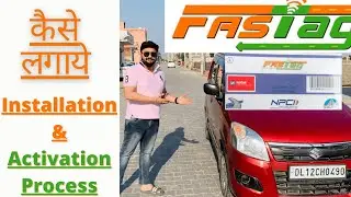 Installing Fastag On My New Car | How to get Kotak Fastag & Apply | Where to buy | Fastag Activate.