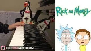 Rick and Morty - Opening Main Theme (Piano Cover by Amosdoll)
