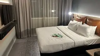 Moxy Stuttgart Feuerbach Hotel in Germany by Marriott - One King Bed room - Review - Breakfast