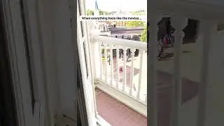 the BEST room view at Disneyland Paris!