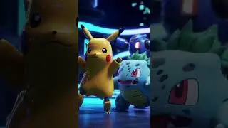 Robot Pikachu x Bulbasaur: The Ultimate Pok&eacute;mon Tech Mashup! #animation