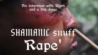 The shamanic snuff aka Rape / Hape.An interview with Basti l.