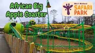 African Big Apple Coaster Off Ride POV 2025 at West Midlands Safari Park