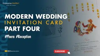 Latest Wedding Reception Card PSD Part Four | Best Traditional Hindu | Photoshop PSD