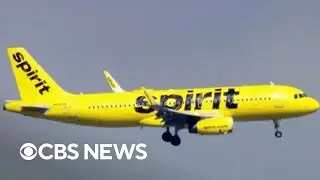 Spirit Airlines flight gets dangerously close to Air Force One