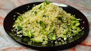 ಇದು ಹೊಸ ರೀತಿ ಝುಚ್ಚಿನಿ ಫ್ರೈಡ್ ರೈಸ್ | Zucchini Fired rice | Broccoli Fried rice | Easy Veg fried rice