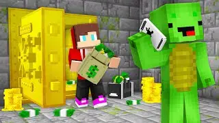 How JJ Stole Mikey&rsquo;s Money in Minecraft (Maizen)