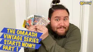 THE OMAASH VINTAGE PACK SERIES PART 1!! Japanese Gym Heroes Pack Opening!