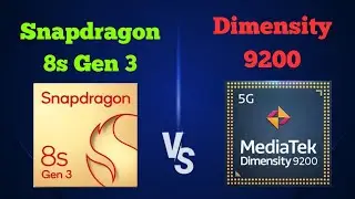 Snapdragon 8s Gen 3 vs Dimensity 9200 // Dimensity 9200 vs Snapdragon 8s Gen 3 💥@thetechnicalgyan