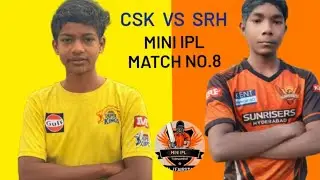 Mini ipl 8th match#CSK vs SRH#youtube channel#the gully Cricket#Long video#sports 