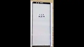Первое живое фото фронтальной панели Sony Xperia XZ4, экран которого имеет соотношение сторон 21:9