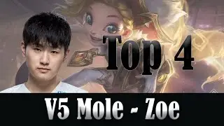 V5 Mole (Zoe mid) Top Plays - Victory Five vs Team WE, LPL 2020 Summer Week 9 Highlights