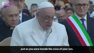 Pope weeps for Ukraine
