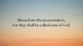 Matthew 5:3-12 NKJV Kids song