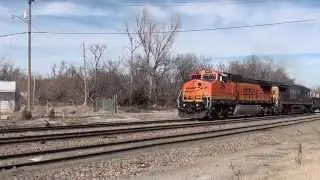 BNSF 873/CSX 7512 s/b Tulsa Madill sub.