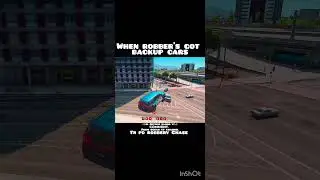 when robber's got backup cars : GTA #gta #gaming #subscribe #tnrp #alnothinggamingyt #chase #gta5
