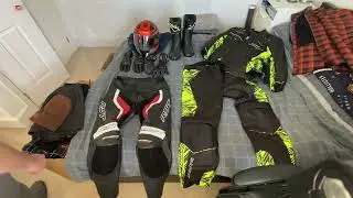 I started buying motorcycle kit