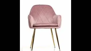 Scaun Hero catifea mov deschis