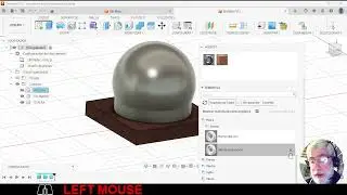 Aplicando Materiales y Aspecto a Solidos en Fusion360