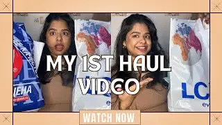 1st Haul video 🛍️👗#russia #telugu #indian #crimea #medico #fashion #haul #dress #youtube #hoodie