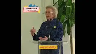 Mary Robinson at NY Climate Week 2023 High level event - Protecting People and The Planet