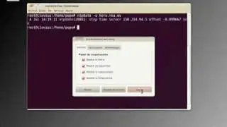 Sincronización Ubuntu Linux con reloj atómico mediante NTP