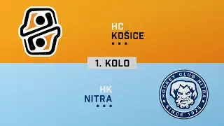 1.kolo štvrťfinále HC Košice - HK Nitra HIGHLIGHTS