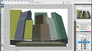08. Photoshop Tutorials - Three Point Perspective and Multiple Perspectives