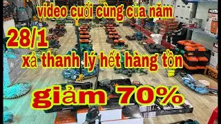 thanh lý hết kho nghỉ tết máy hàn máy cắt sắt mài bin khoan bin bulong bình phun thuốc